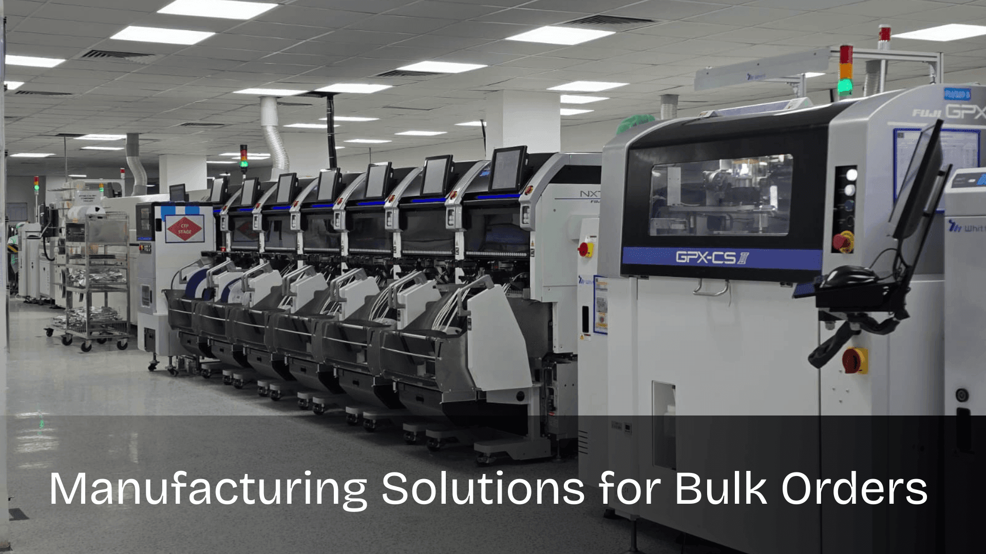 Charger Manufacturing Solutions for Bulk Orders