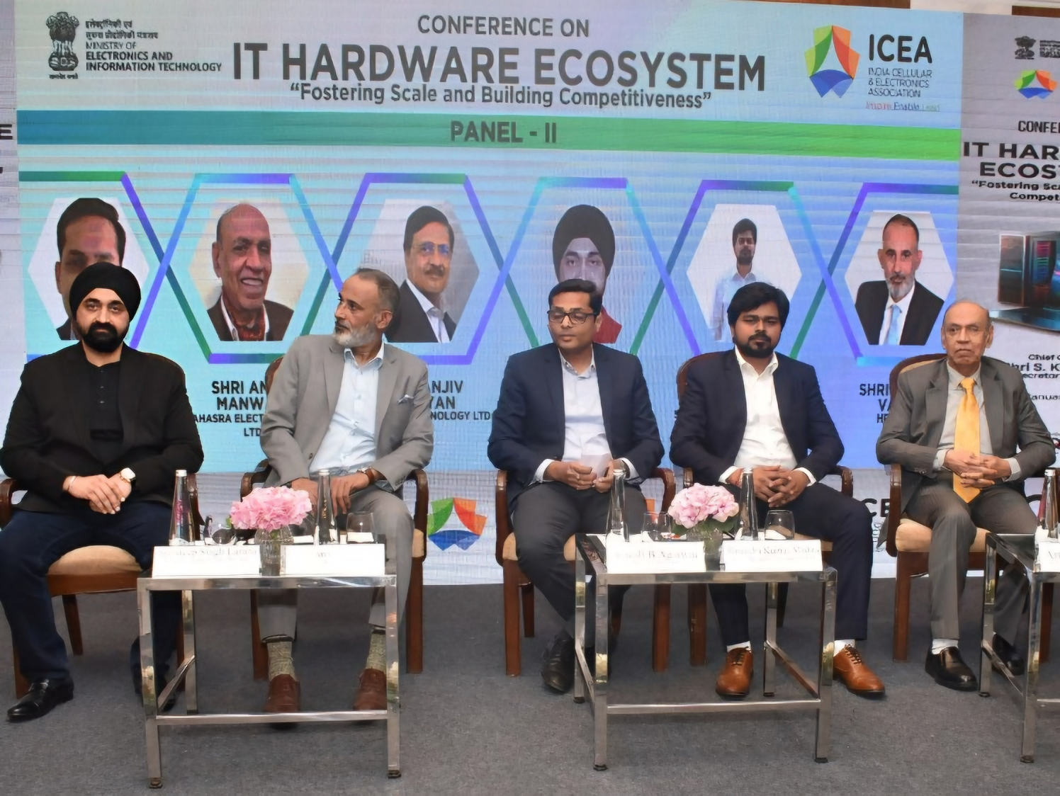 Our managing director as keynote speaker at IT Hardware confrence 2024 organised by Government of India and ICEA